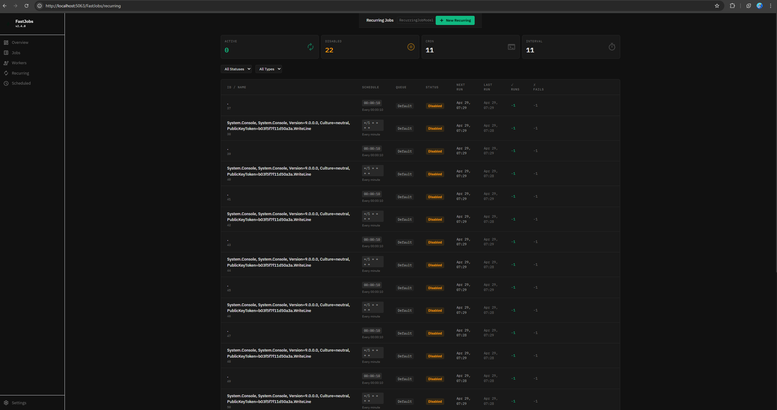 Alt Overview